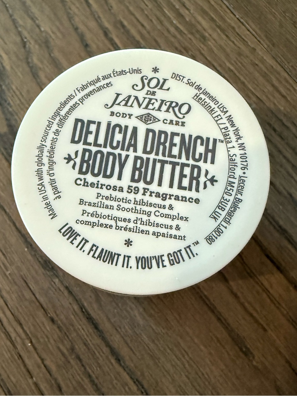 Sol de Janeiro Delicia Drench Body Butter - Cream. New. 25mL